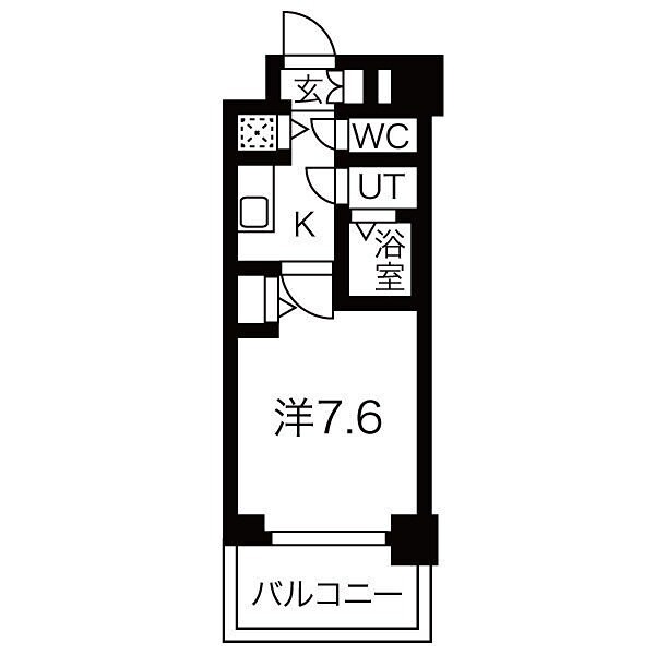 塚本駅 徒歩5分 8階の物件間取画像