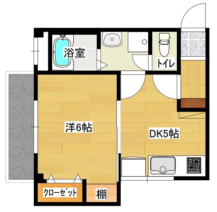 メゾン東栄　豊南の物件間取画像