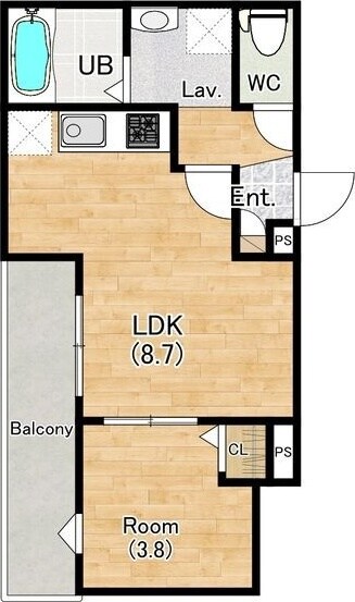 ココングランジュール豊中立花町の物件間取画像