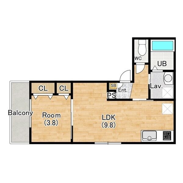 ココングランジュール豊中立花町の物件間取画像