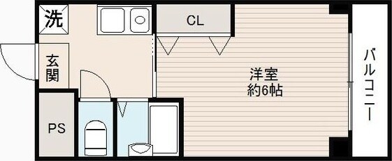 だいどう豊里駅 徒歩5分 2階の物件間取画像