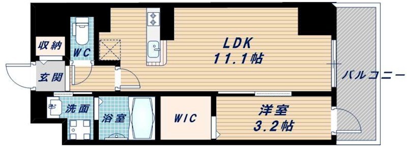 ECORO TOYONAKAの物件間取画像