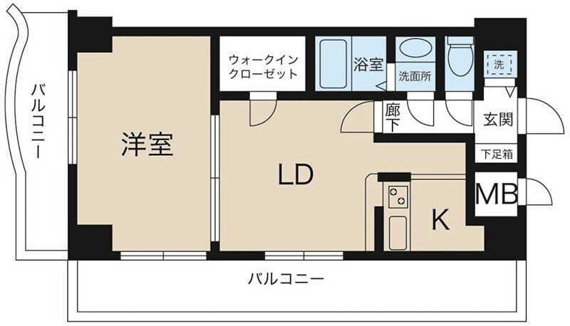 ノルデンタワー新大阪の物件間取画像