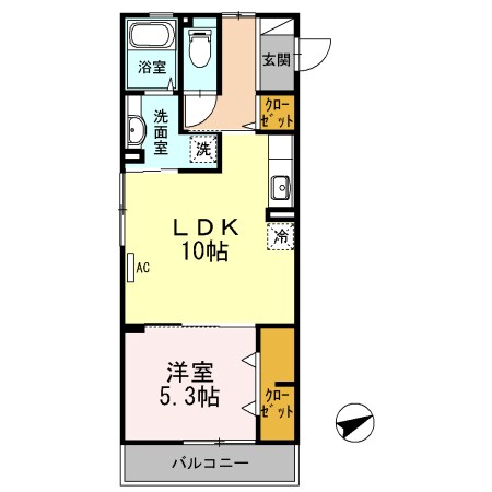 東淀川駅 徒歩2分 1階の物件間取画像