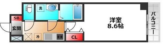 ループ天神の物件間取画像