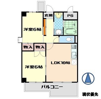 三国駅 徒歩5分 5階の物件間取画像