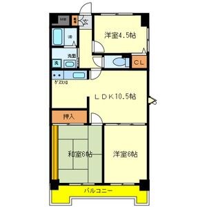 桃山台駅 徒歩15分 2階の物件間取画像