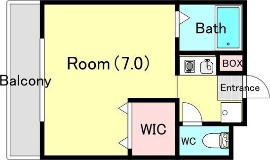 ユーベル18の物件間取画像