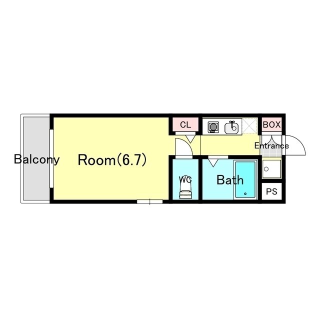 ユーベル18の物件間取画像