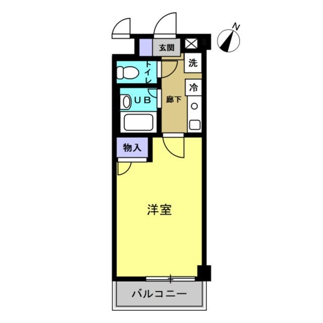 塚本駅 徒歩3分 2階の物件間取画像