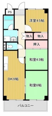 甲東園駅 徒歩31分 2階の物件間取画像