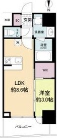 江坂駅 徒歩7分 11階の物件間取画像