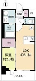 江坂駅 徒歩7分 4階の物件間取画像