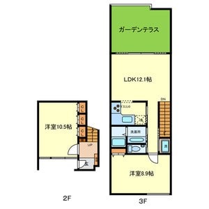 ゼファーヒルの物件間取画像