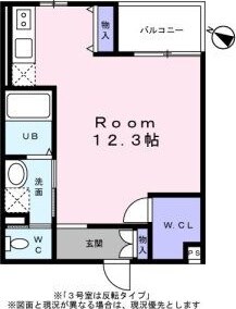 蛍池駅 徒歩10分 1階の物件間取画像