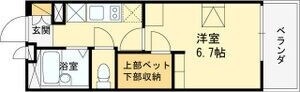 塚口駅 徒歩10分 3階の物件間取画像