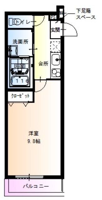 フジパレス服部本町I番館の物件間取画像