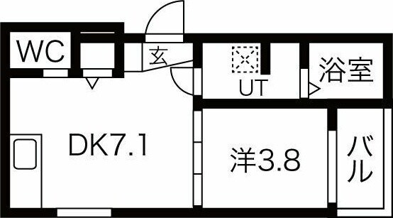 武庫川駅 徒歩3分 2階の物件間取画像