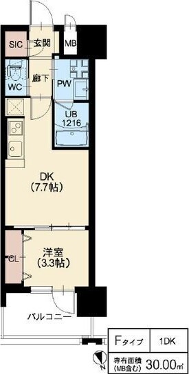 新大阪駅 徒歩7分 3階の物件間取画像