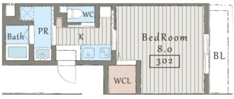 リアコート豊中岡町の物件間取画像