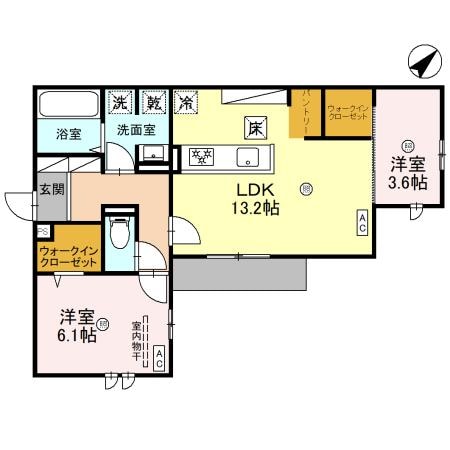 吹田駅 徒歩7分 1階の物件間取画像