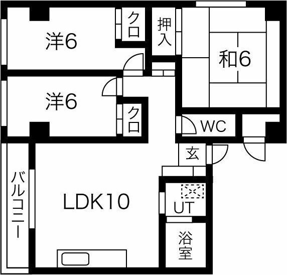 伊丹駅 バス15分  萩野バス停下車：停歩1分 3階の物件間取画像