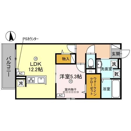 服部天神駅 徒歩5分 2階の物件間取画像