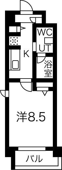 千里丘駅 徒歩5分 2階の物件間取画像