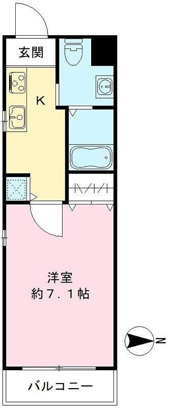 ＪＲ淡路駅 徒歩5分 5階の物件間取画像