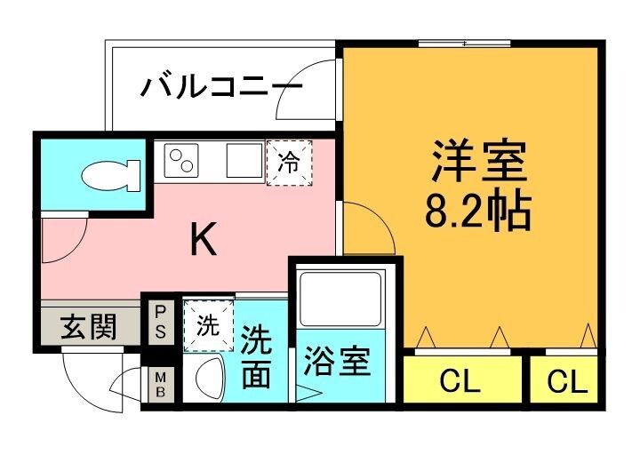 園田駅 徒歩10分 2階の物件間取画像