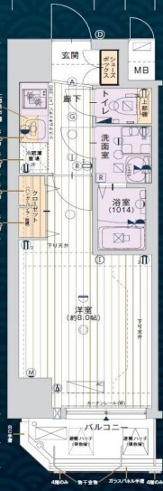 塚本駅 徒歩7分 2階の物件間取画像