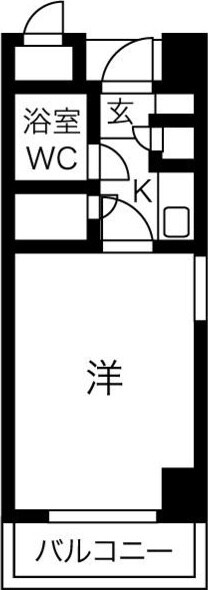 江坂駅 徒歩7分 7階の物件間取画像