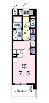 ベクエムハウゼの物件間取画像