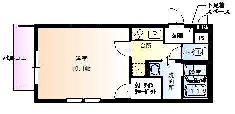 東淀川駅 徒歩5分 1階の物件間取画像