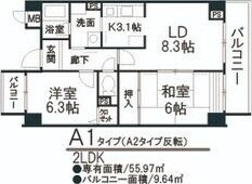 千船駅 徒歩5分 4階の物件間取画像