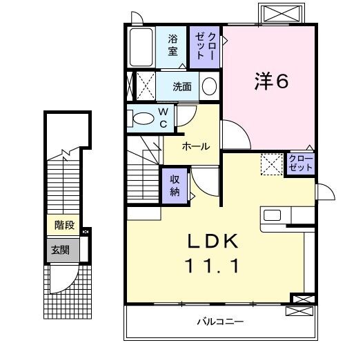 グラン　オーブの物件間取画像