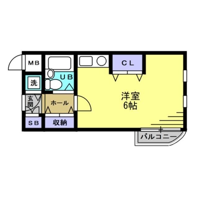 アトリエ塚口の物件間取画像