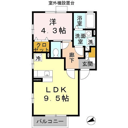 エクセレンテの物件間取画像