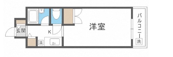 江坂駅 徒歩7分 4階の物件間取画像