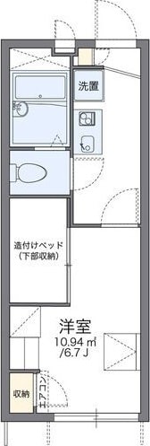 立花駅 徒歩7分 1階の物件間取画像