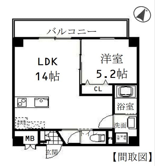 ダイワール武庫之荘の物件間取画像