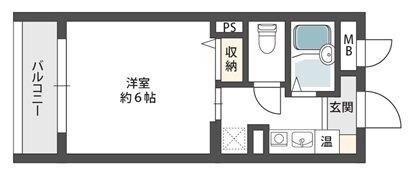 千里中央駅 徒歩7分 2階の物件間取画像