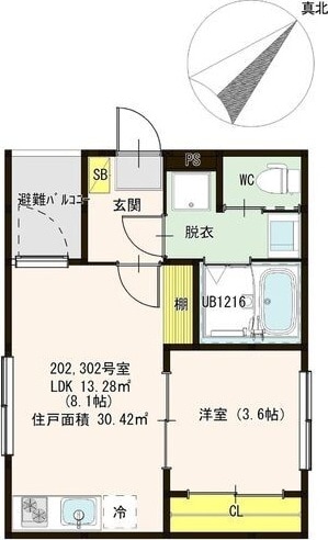 ＪＲ淡路駅 徒歩7分 3階の物件間取画像