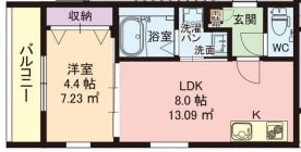 ラウレア吹田山手の物件間取画像