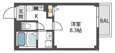 加島駅 徒歩7分 1階の物件間取画像