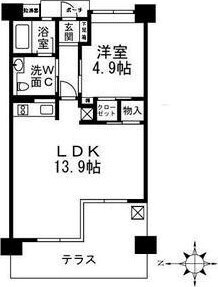 塚口フレックスの物件間取画像