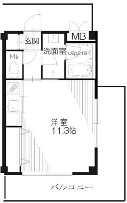 千里山駅 徒歩13分 1階の物件間取画像