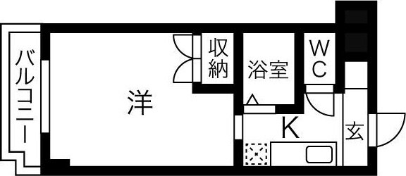 蛍池駅 徒歩4分 3階の物件間取画像