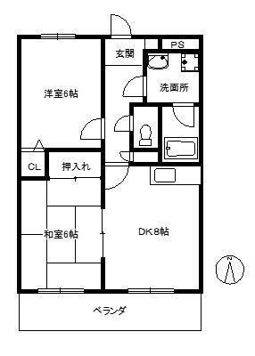 千里丘駅 徒歩3分 7階の物件間取画像