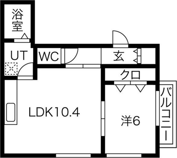 三国駅 徒歩5分 1階の物件間取画像